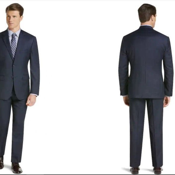 Jos.A.Bank 1905 Collection Tailored Fit Suit Separate Jacket with brrr°® comfort - Picture 1 of 7